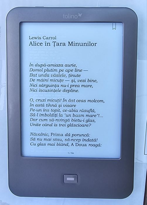 Ebook reader Tolino Shine , 5000 de cărți, wifi, iluminare