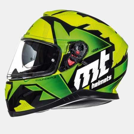 каска MT Thunder 3 SV различни разцветки мото мотор тъмни очила ПРОМО!