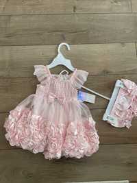 Set rochie Nannette baby, 6-9m