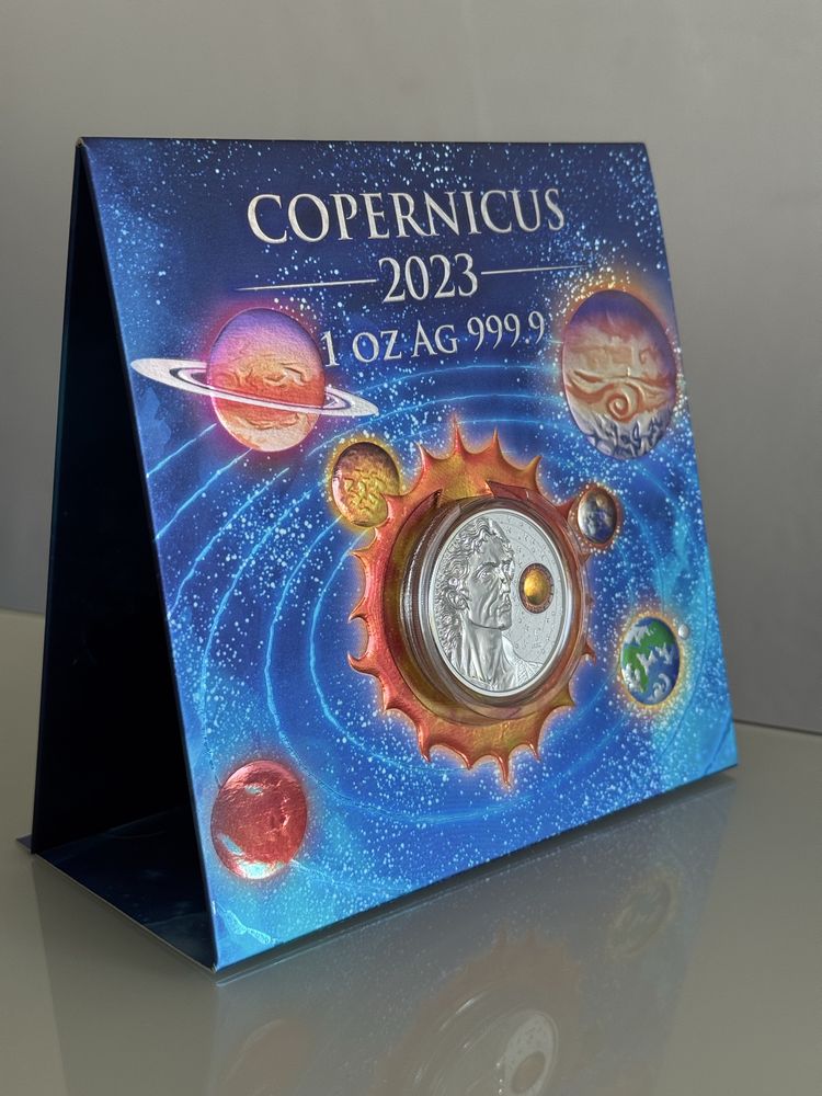 Monedă argint Germania Mint Copernicus 1 Oz BU 2023