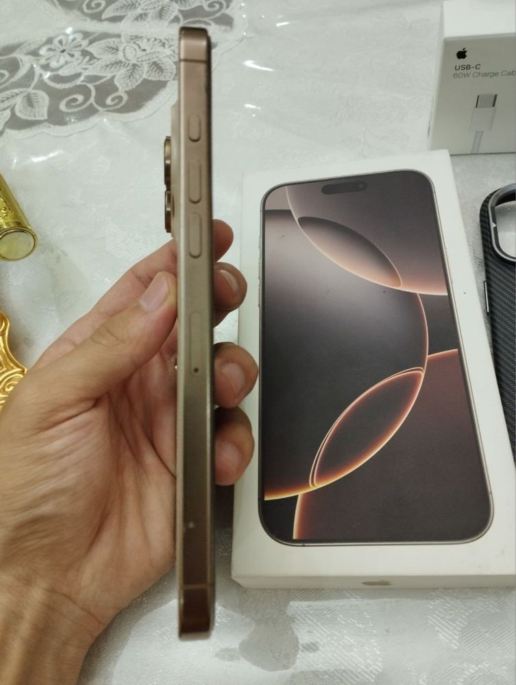 Iphone 16 promax desert 256 tali