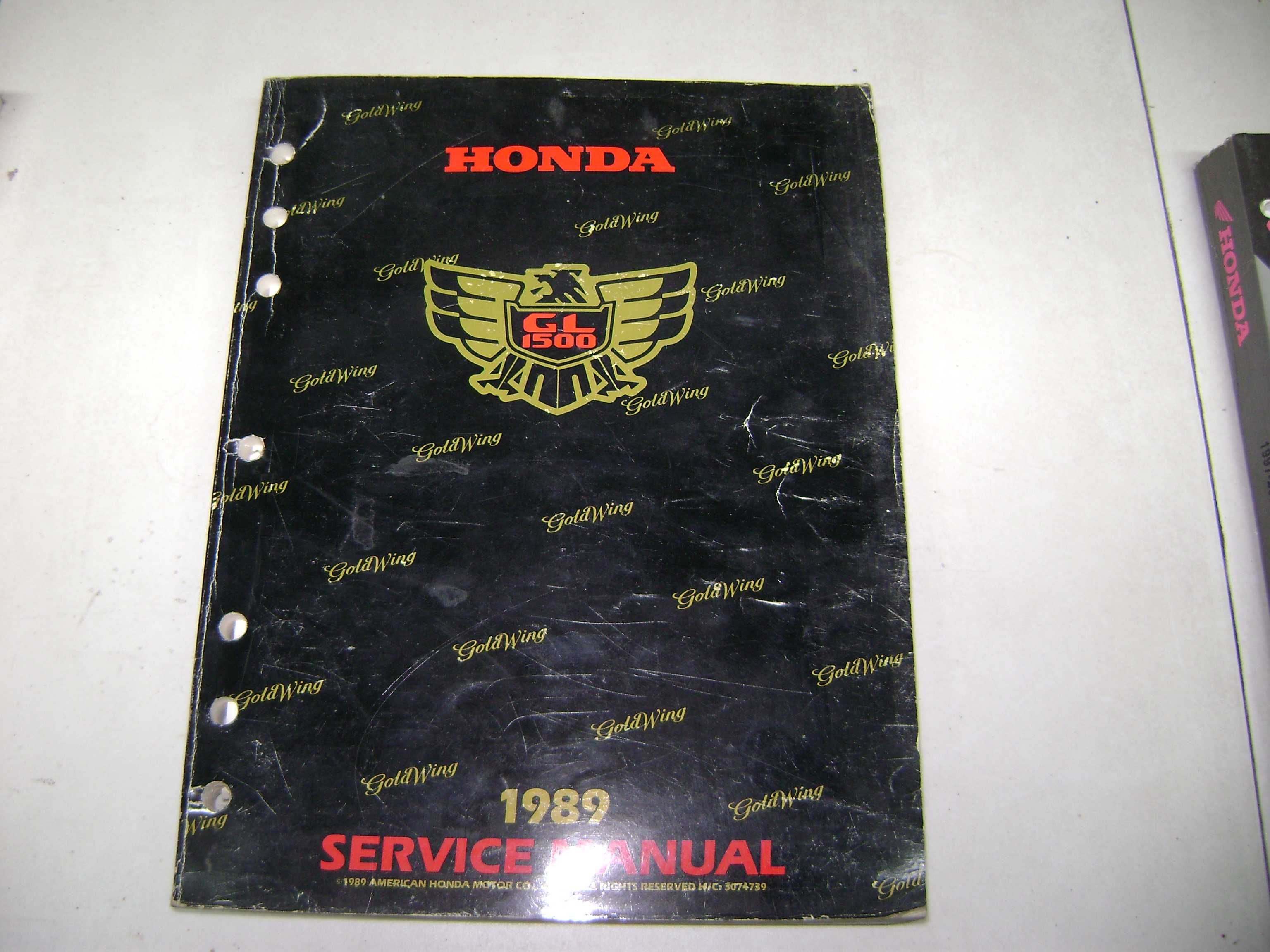 Honda Valkyrie, GL, VTX Service Manual книги за ремонт