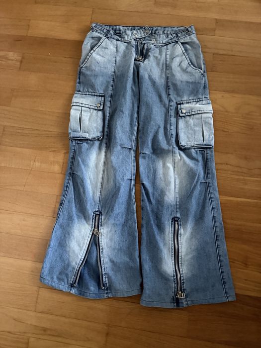 Blugi cargo model Miss Sixty, superbi, marime s