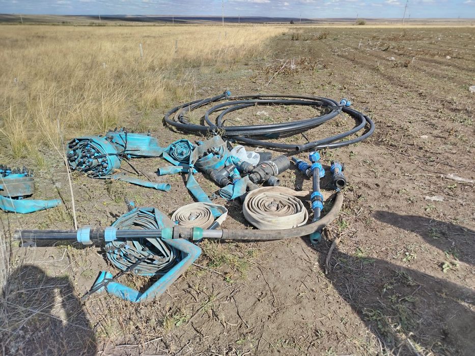 Продам насос в полном комплекте с трубами длиной 1км обратным клапаном