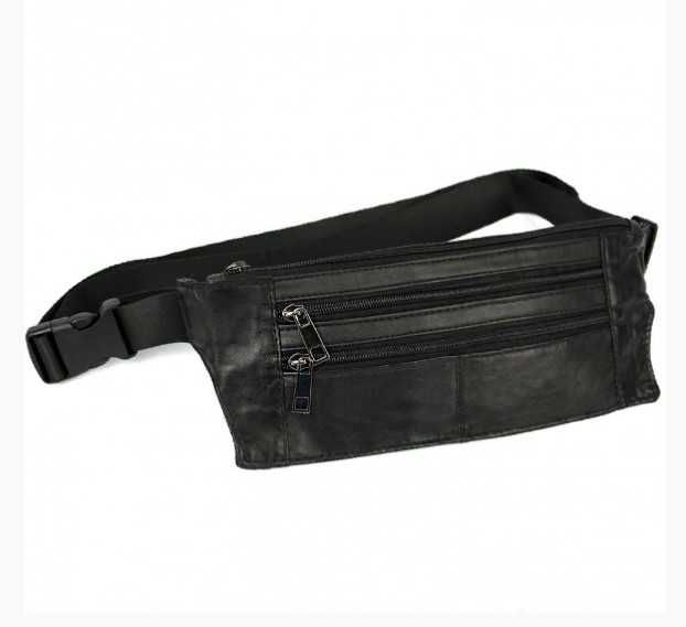 сумка на пояс / кожа натуральный