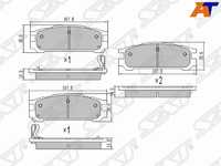 Колодки тормозные Subaru Impreza