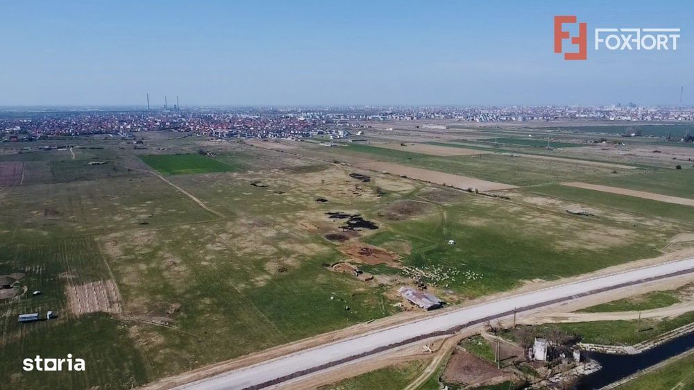 COMISION 0% Teren Extravilan Giroc, 15.000 mp, Front Stradal 47ml