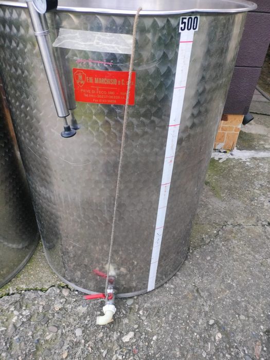 Butoi inox capac flotant