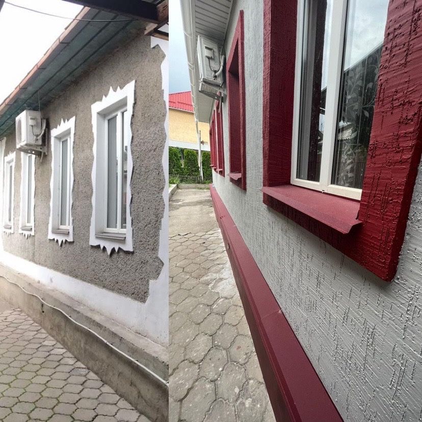 Облицовка фасада. Утепление фасада.Покраска зданий