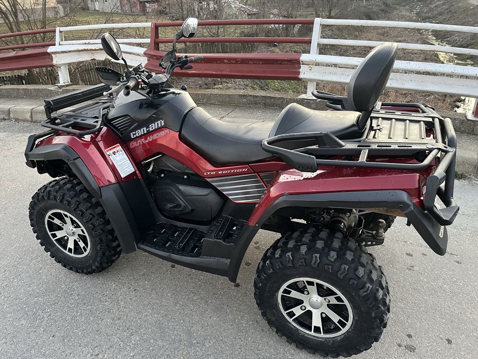 Can am outlander 800R LTD edition an fab 2009 stare impecabilă
