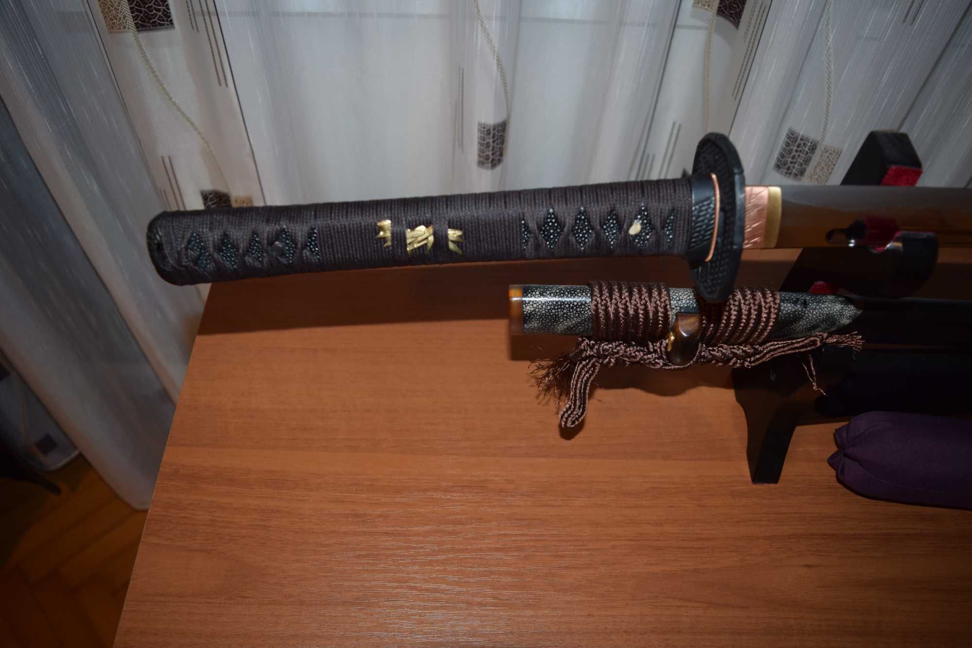 Bamboo katana, tamahagane (custom)