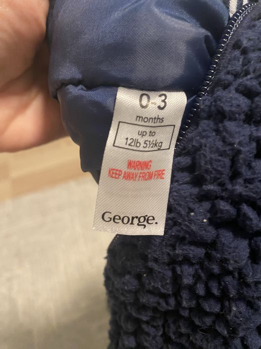 Зимен космонавт George, рзмер 0-3 месеца