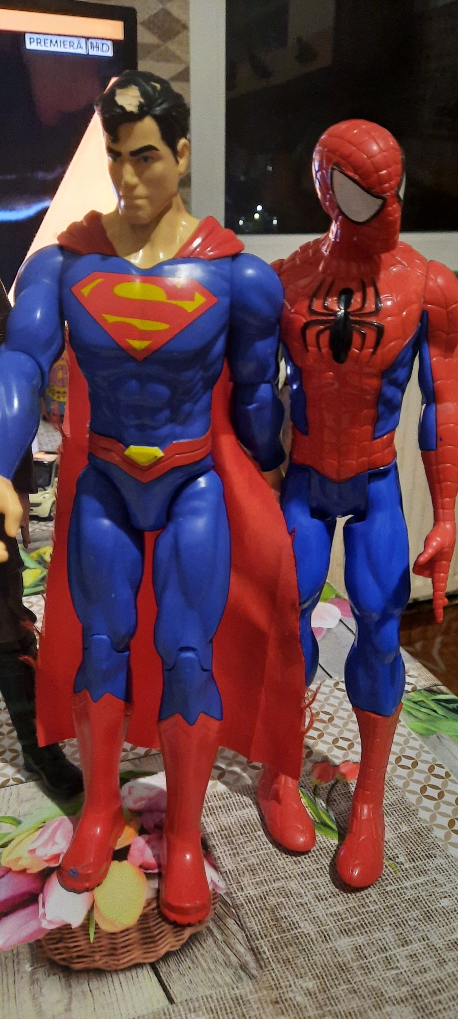 Figurine mari Spiderman Superman și  Star Wars