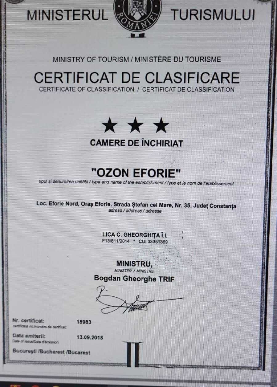 Cazare Eforie Nord, 400 m de plaja, 3 stele, acceptam carduri vacanta.