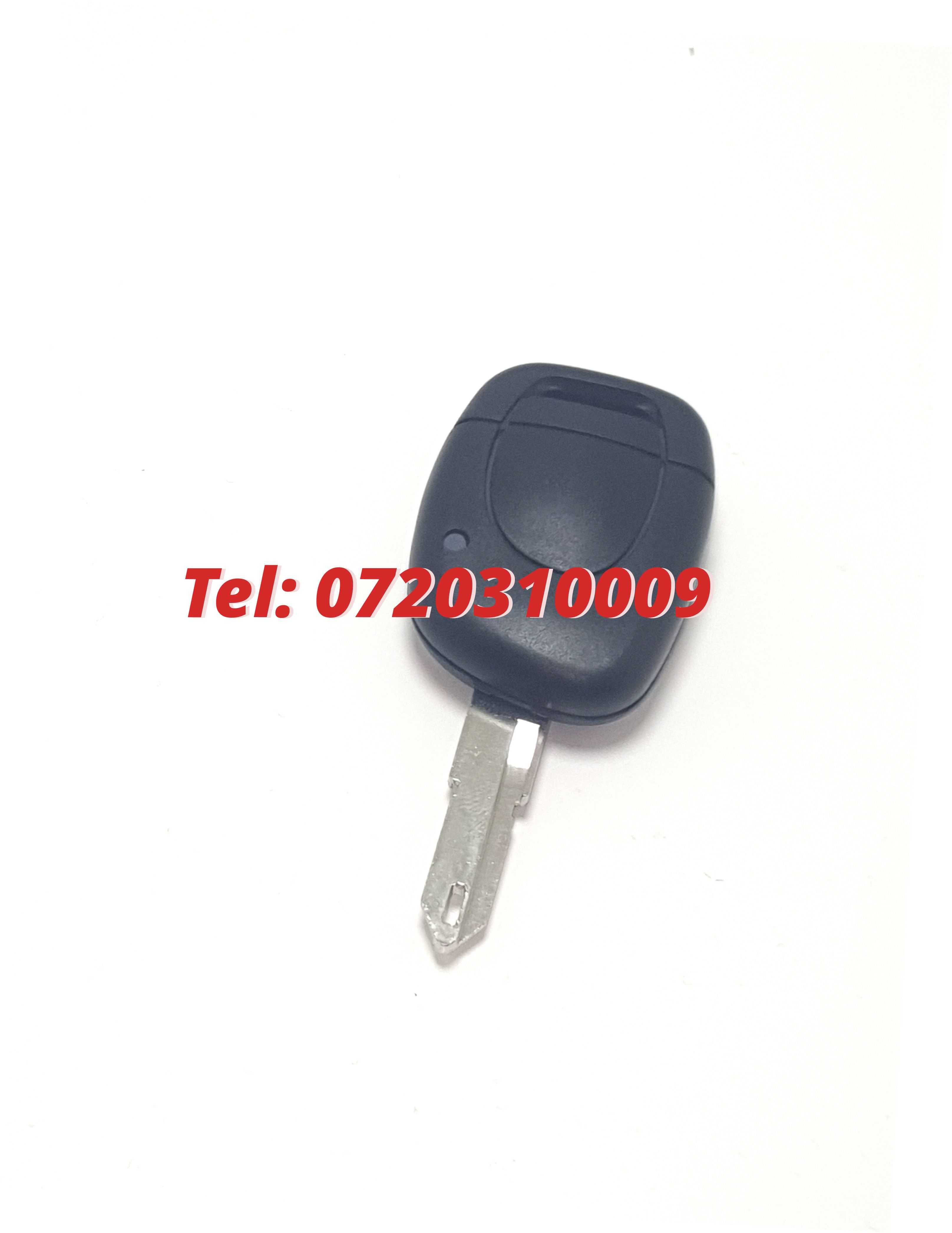 Carcasa De Cheie Renault Twingo Clio Master 1 Buton Fixa Noua Cu Lam