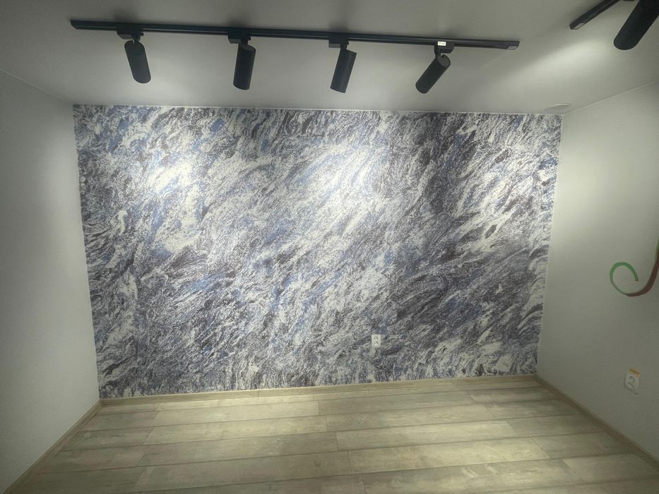 Zugrăvit tencuială mecanizată , tapet decorativă reparații apartamente