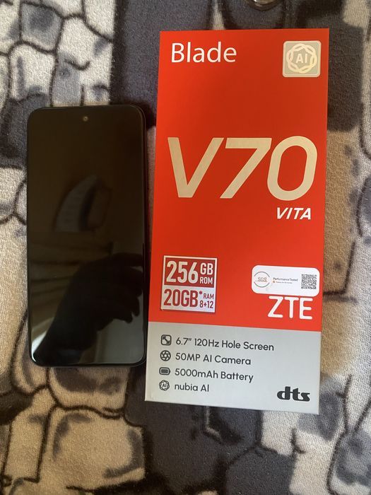 ZTE blade 70 VİTA 256GB ROM,20GB RAM