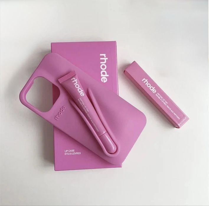 Rhode калъфи и Rhode гланцове Оригинални iPhone Case + Lip Tint Gloss