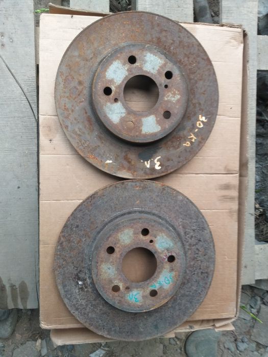 Диски тормозные передние Toyota Camry 30 объём 3 л двигатель 1mz