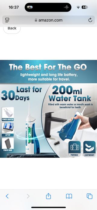 Nicwell 4 moduri Irigator oral nou sigilat