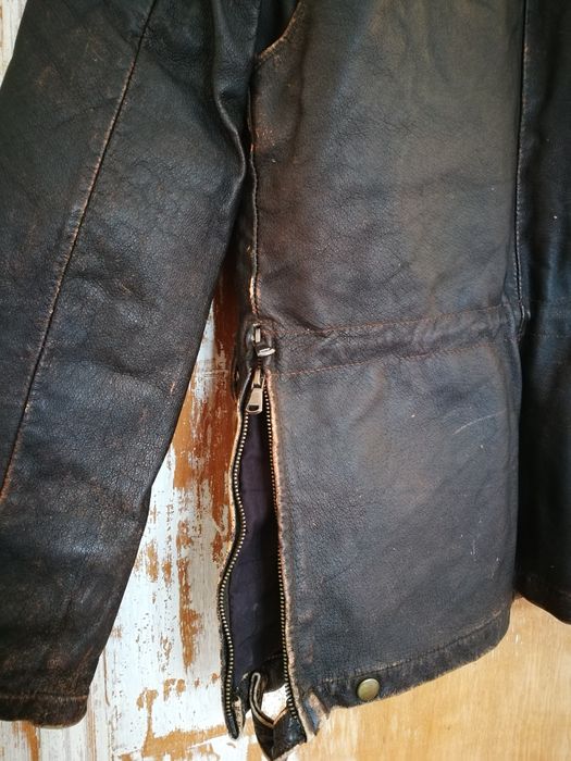 Кожена дамска зимна шуба