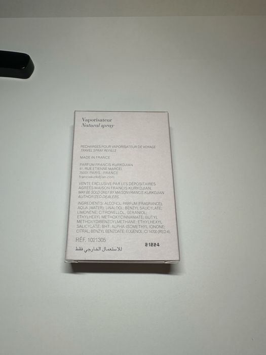 Parfum Maison Francis Kurkdjian Paris Amyris femme eau de parfum 3x11m