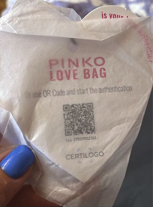 Pinko чанта червена