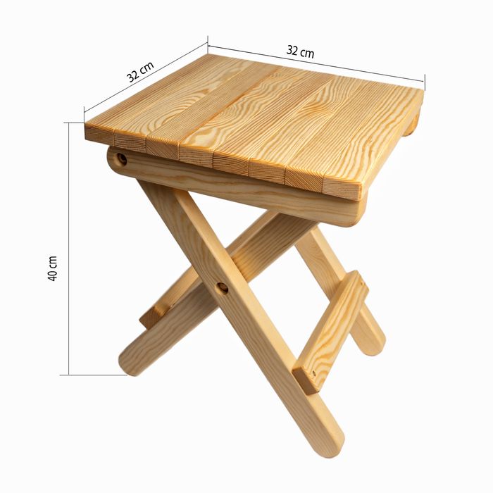 Стул складной деревянный