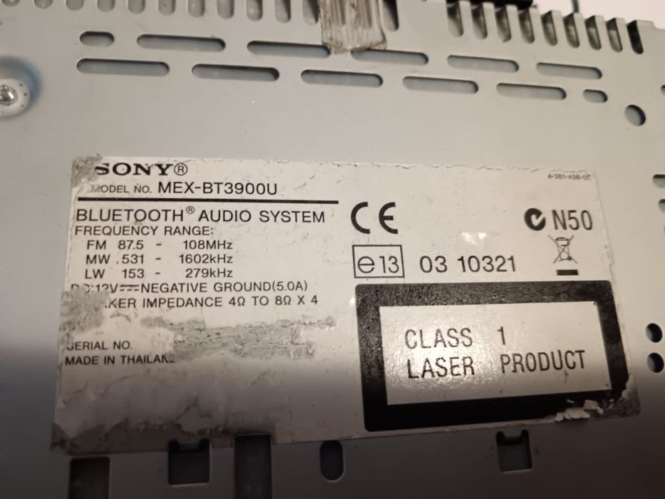 Sony Bluetooth usb cd ,