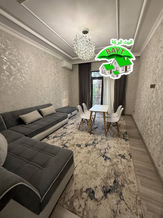 | НОВОСТРОЙКА 55м² ЕВРОРЕМОНТ меб+тех 2/3/6 Чиланзар 20кв БАЗАРЧИК