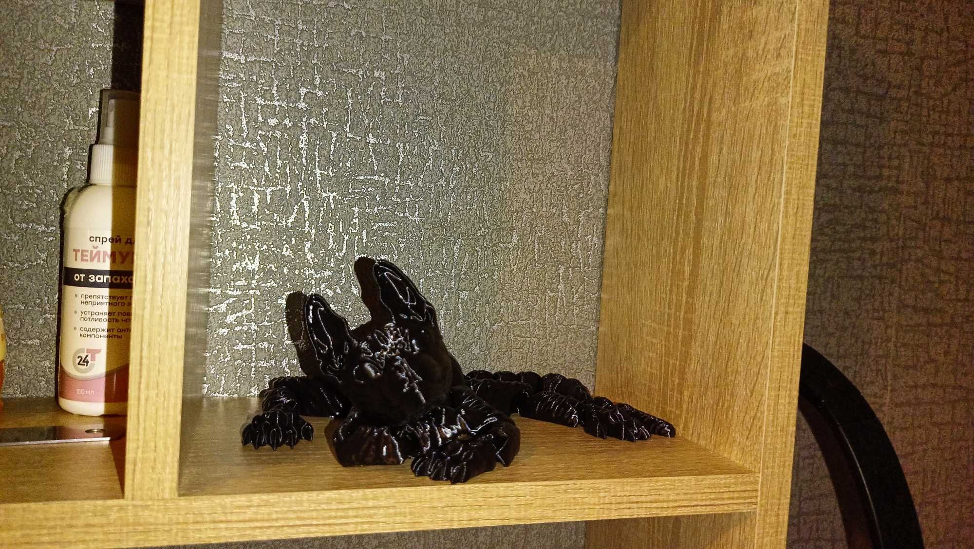 Игрушка Кот Сфинкс подвижный