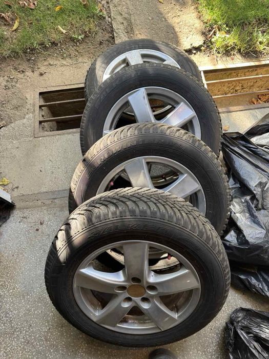 Лети джанти + зимни гуми audi A1