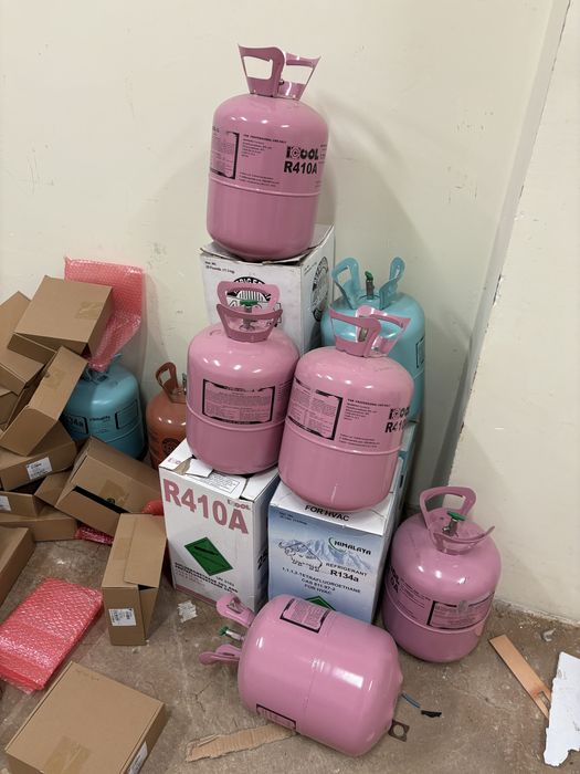 Пустые бачки от фреонов