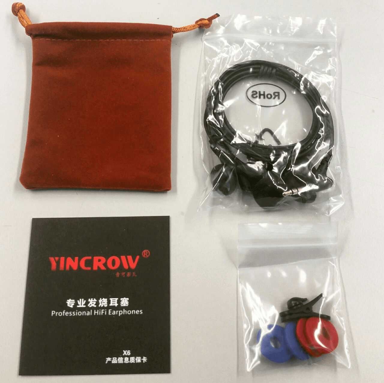 Emblematicele casti earbuds Yincrow X6 In-Ear, Hi-Fi