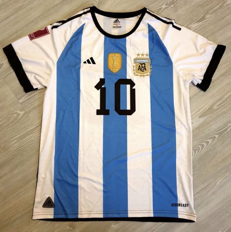 Tricou Argentina Mondial Messi /22 World Cup