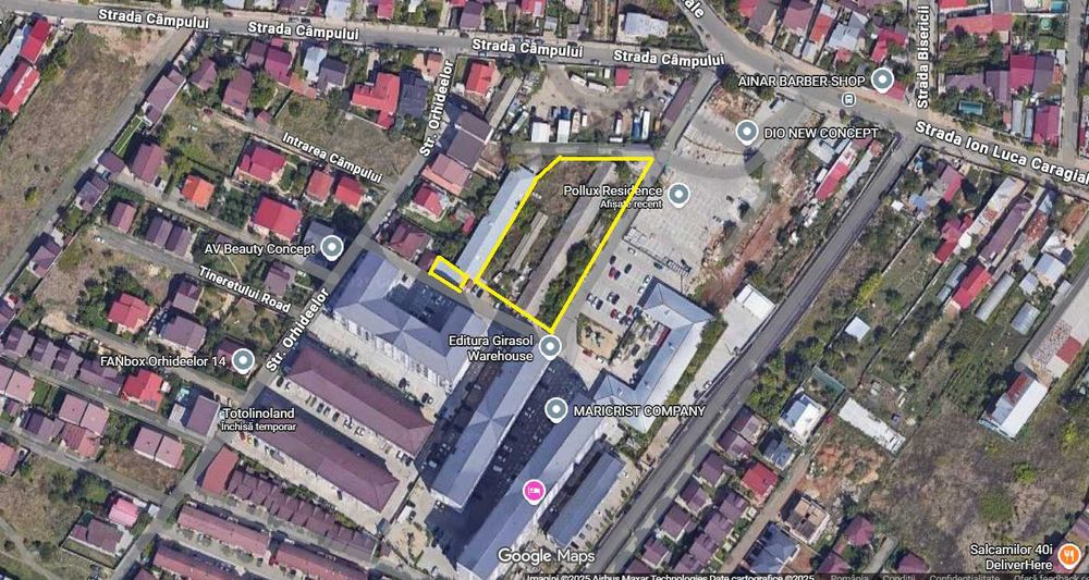 Teren intravilan 2970 mp în Chiajna- Dudu Preț: 310 €/mp.