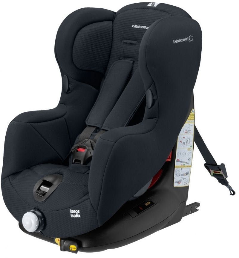 Столче за кола Bebe Confort (9-18кг) ISEOS IsoFix Total Black