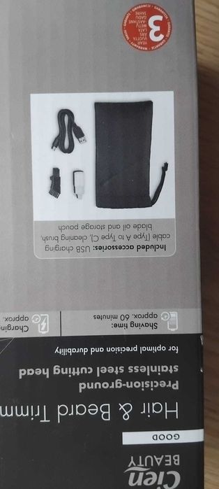 Masina de tuns parul si barba ,noua ,sigilata