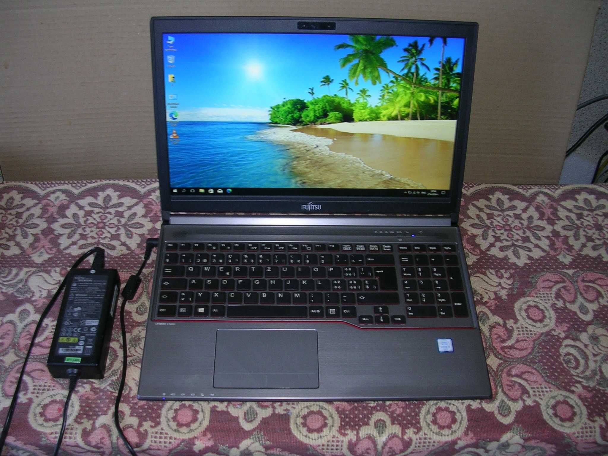 Fujitsu Lifebook E756 - Core i5 , 8ГGB RAM DDR4,  SSD 256 GB