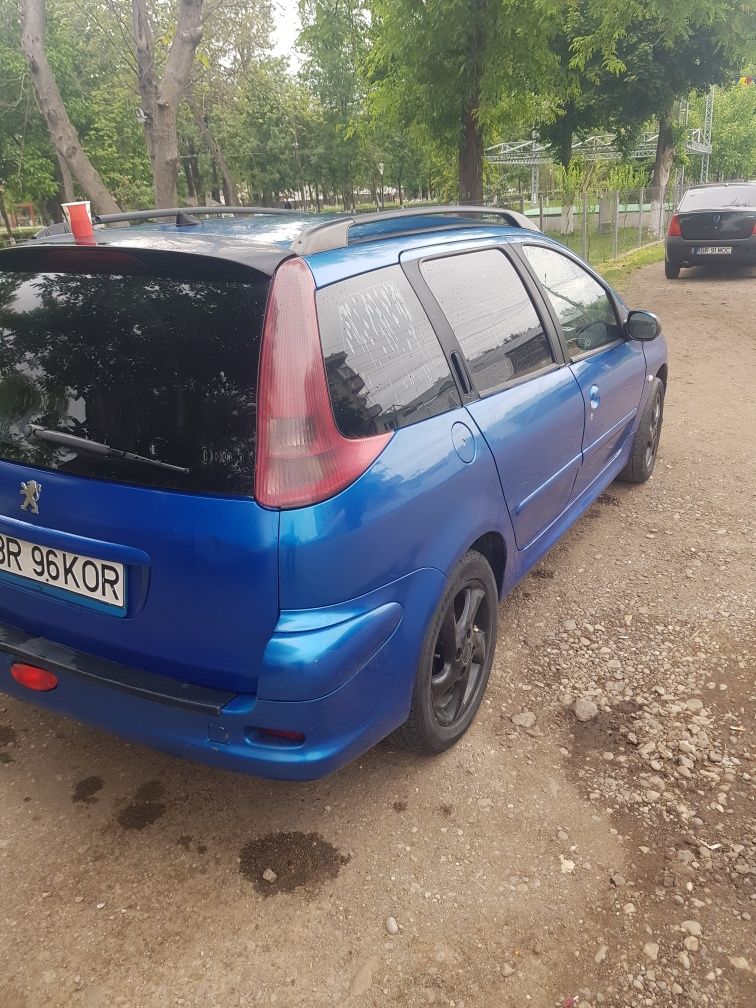 Vand peugeout 206 sw