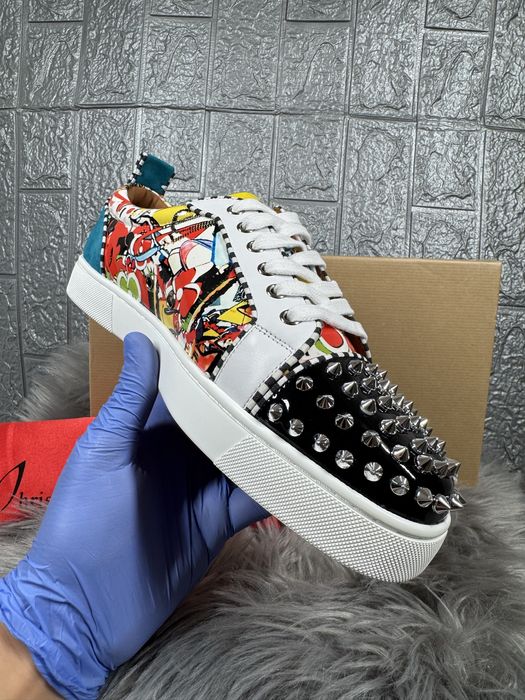 Christian Louboutin Alb White Low Cutie