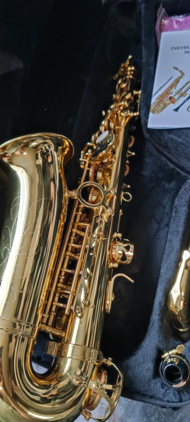 Saxofon nou in cutie exact ca în poze