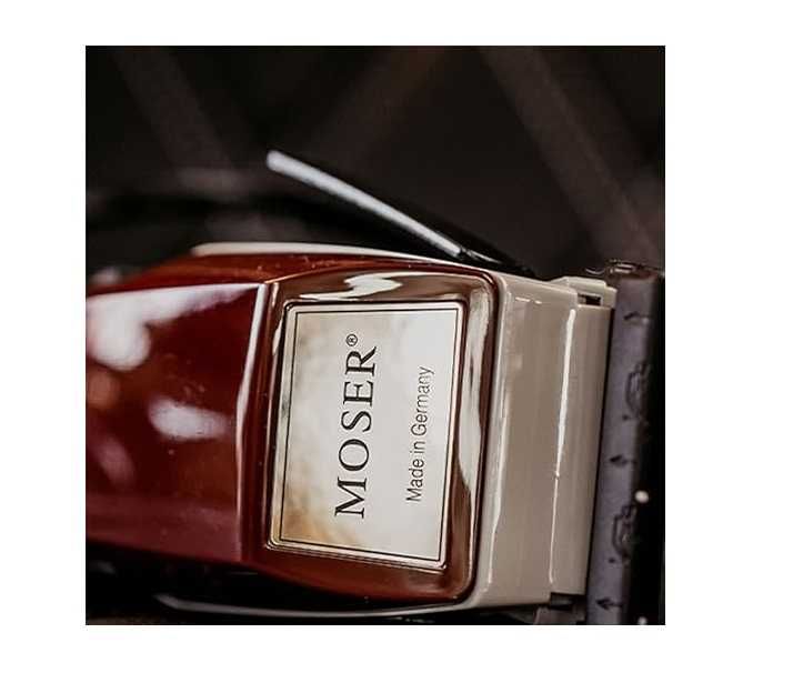 Машинка за подстригване Wahl - Moser 1400-0050, 0.7-3 mm, червена