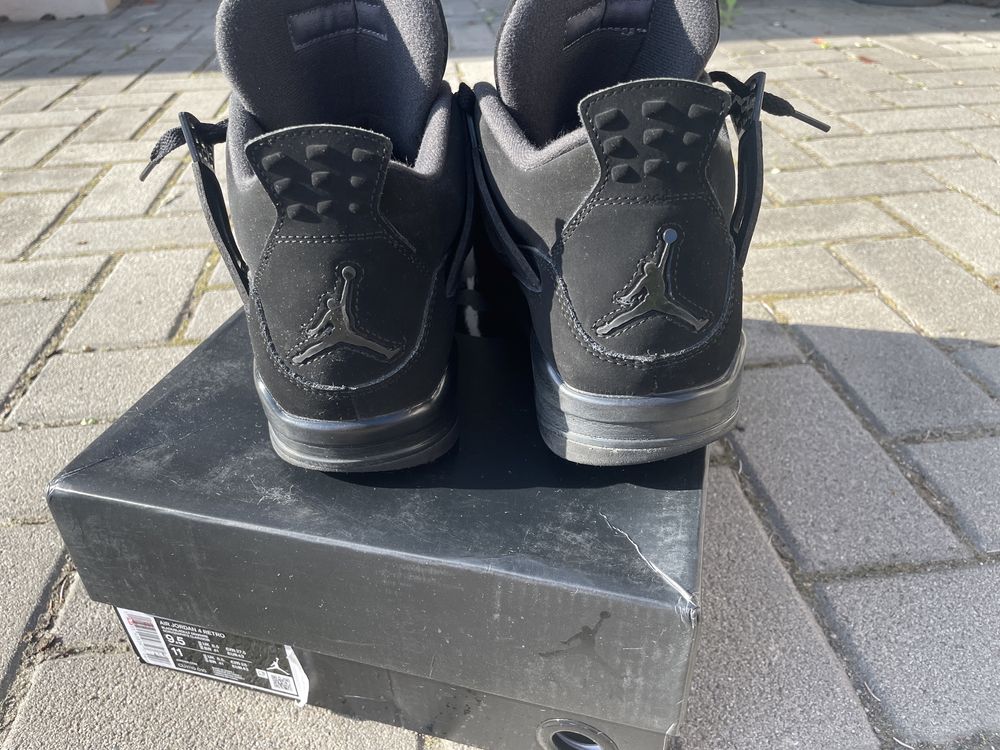 Jordan 4 Black Car