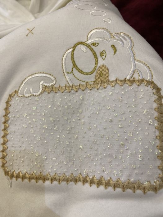 Белоснежный, мягкий и тёплый конверт.