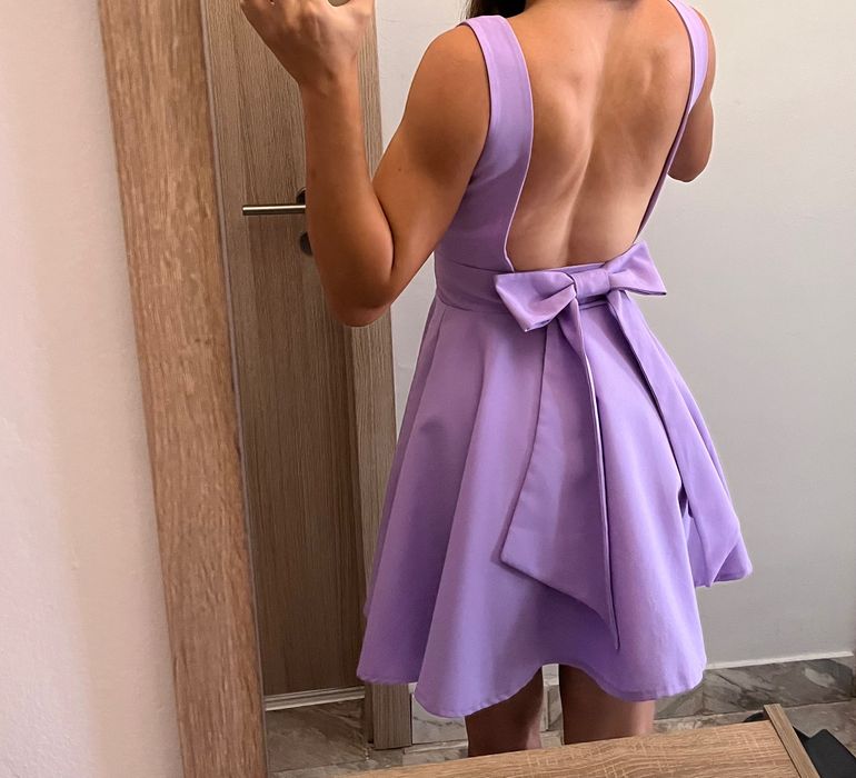 Официална къса рокля