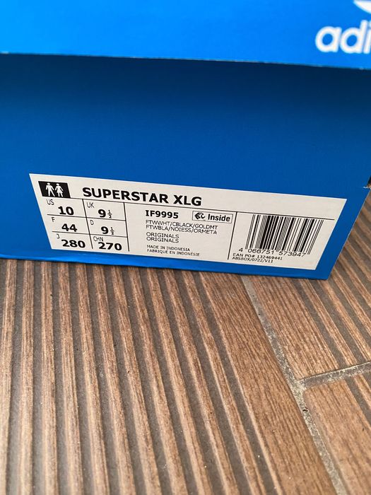 Adidas Superstar XLG - размер 44