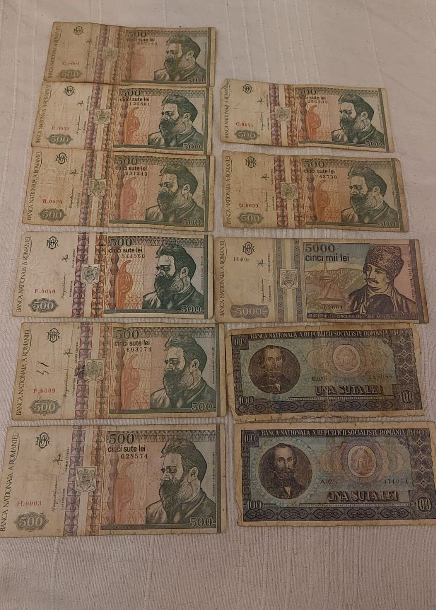 vand  bancnote romanesti 1941 1943 1945 1946