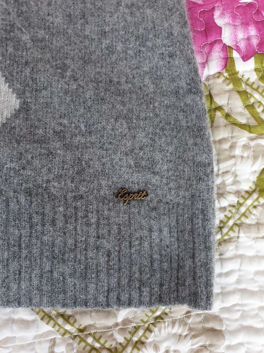 Rochie tricot mix lana angora Esprit Zara Massimo Dutti