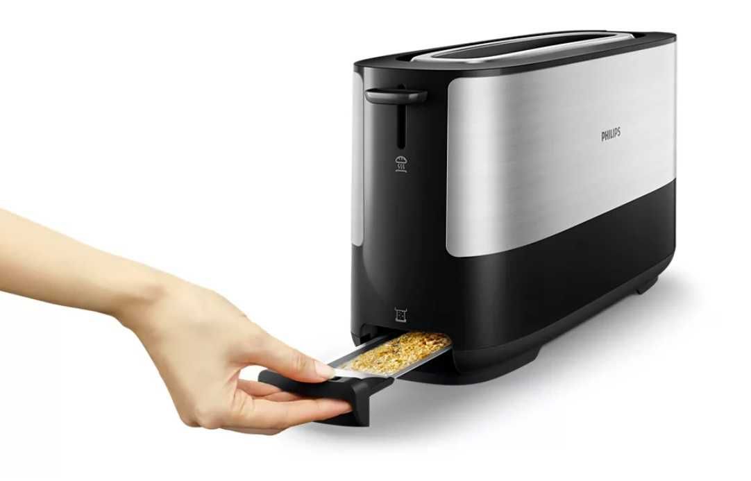 Тостер за дълги филийки Philips HD2692/90 Viva
